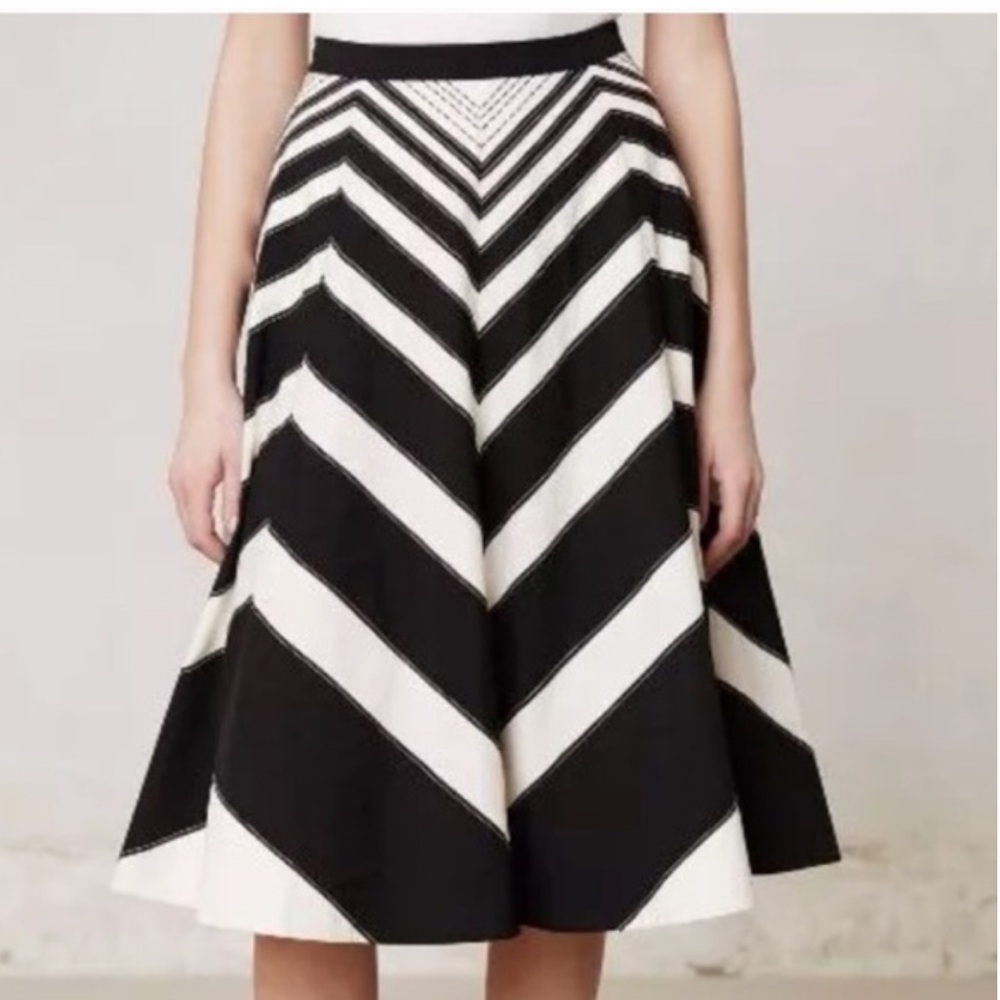 Anthropologie/ Meadow Rue a-line skirt